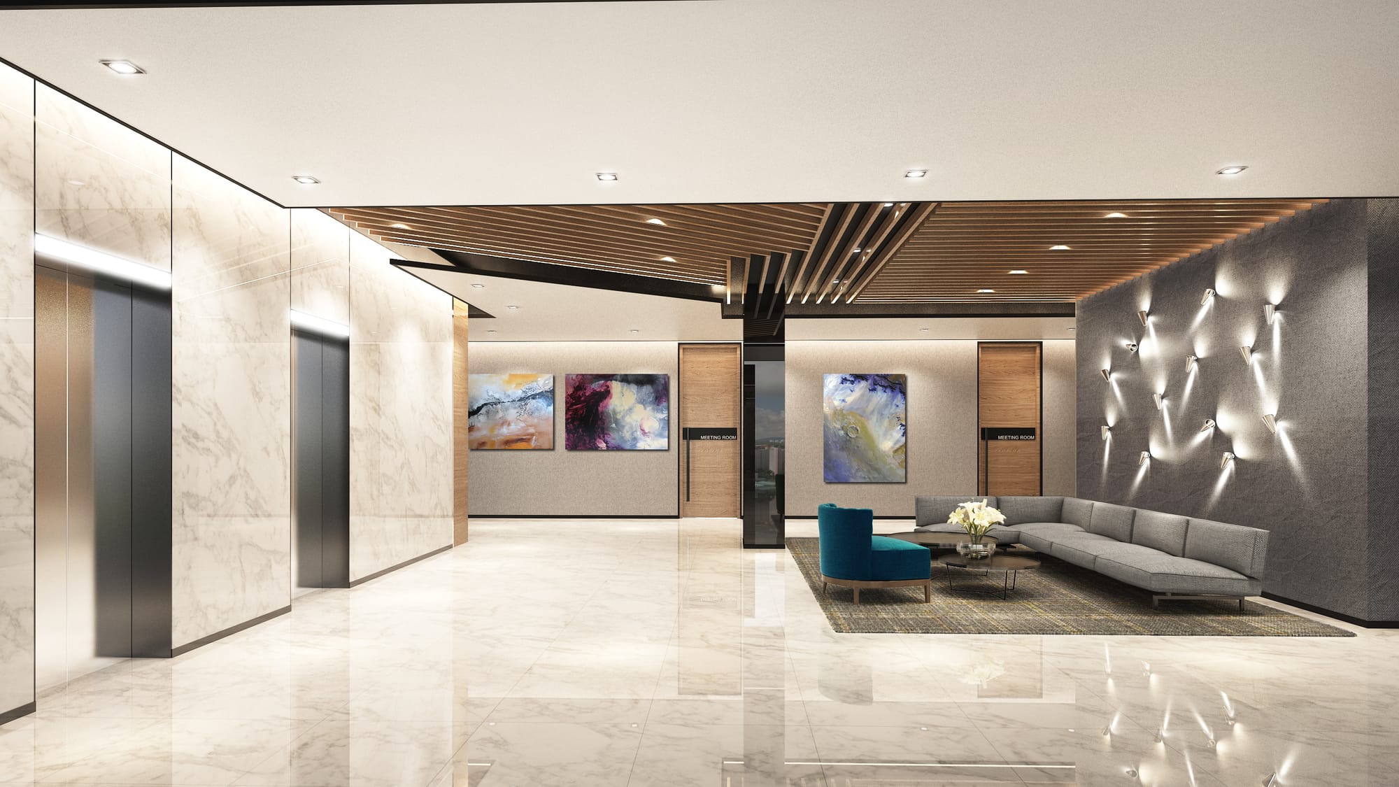 Communiqué Bold — a featured interior