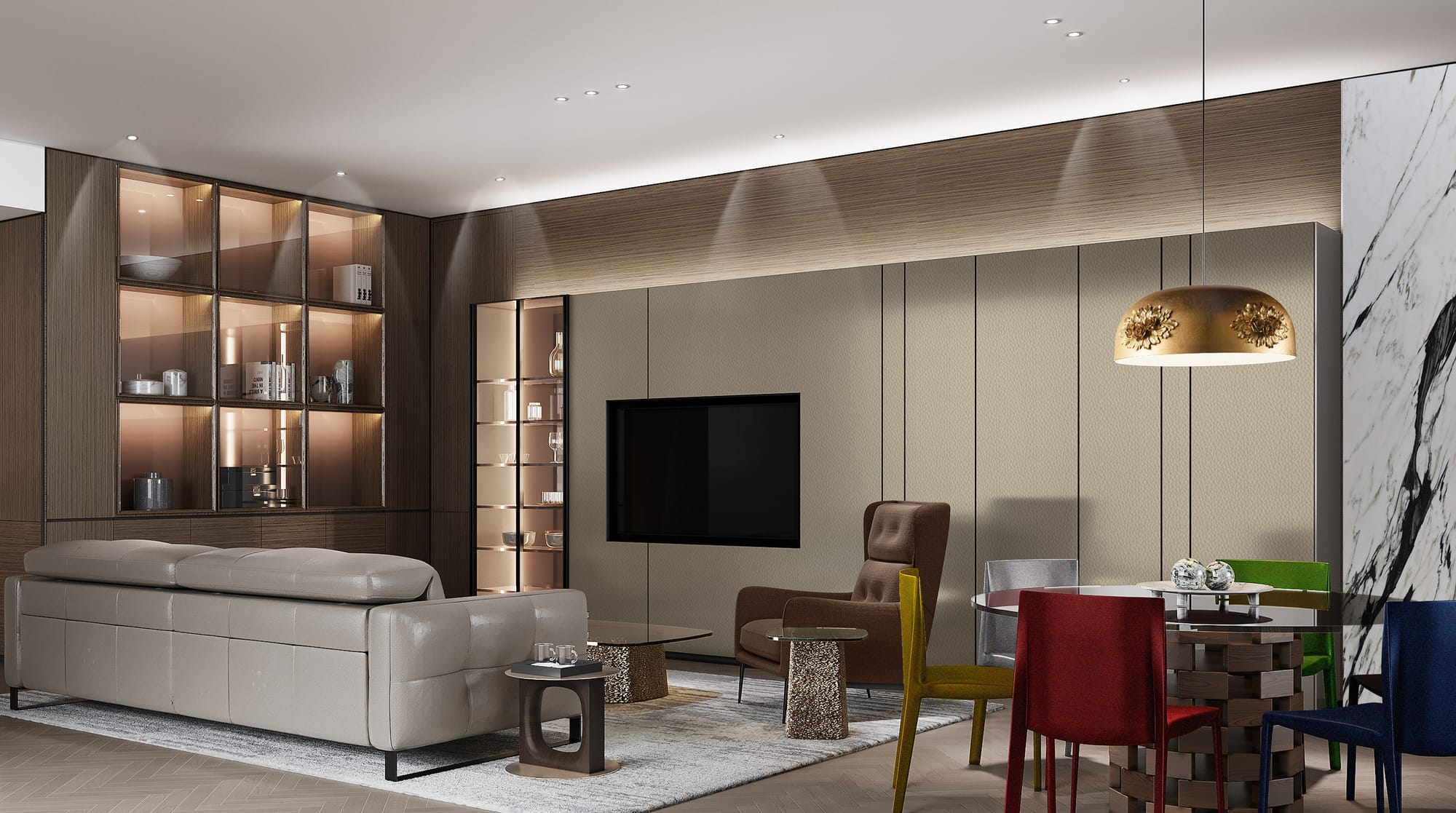 Communiqué Bold — a featured interior